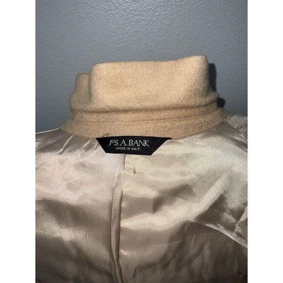 Jos. A. Bank 100% Camel Hair Sport Coat Blazer Jacket Mens Sz 43R Tan Beige - Picture 11 of 16